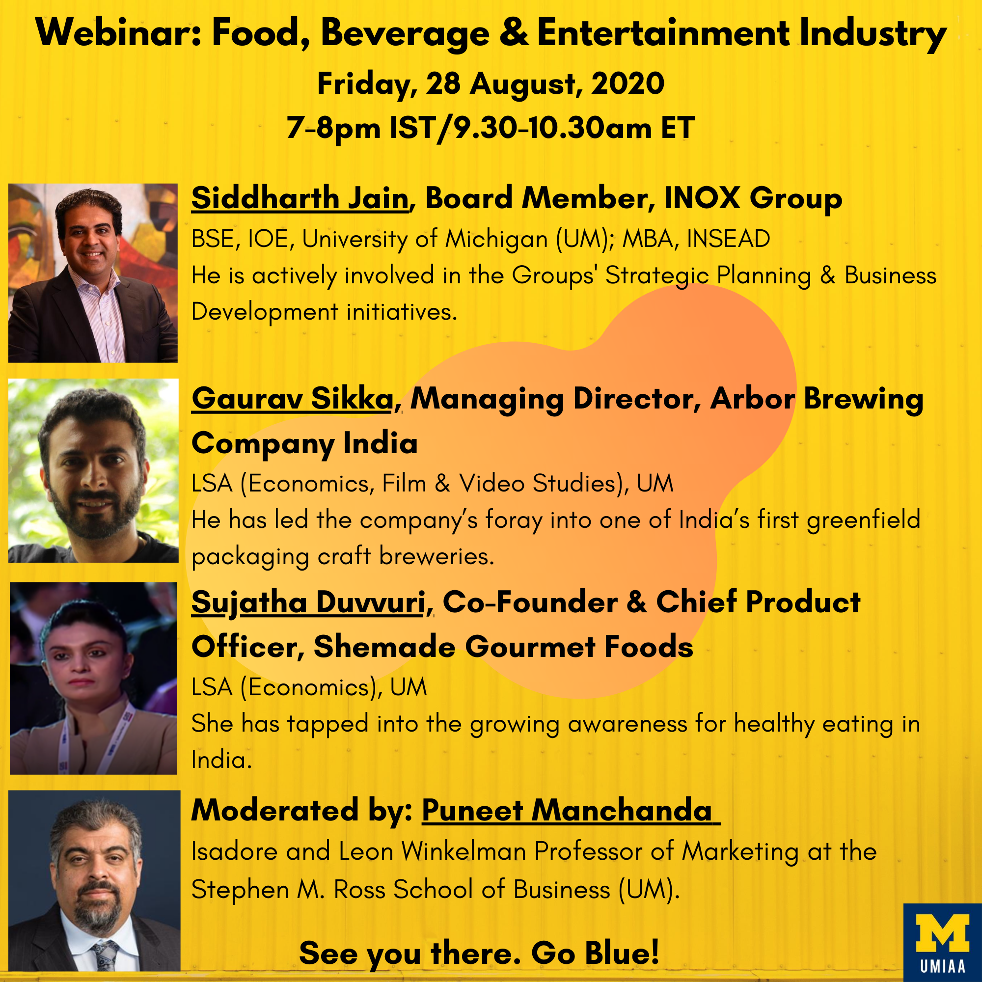 Food, Beverages, and Entertainment Industry Webinar